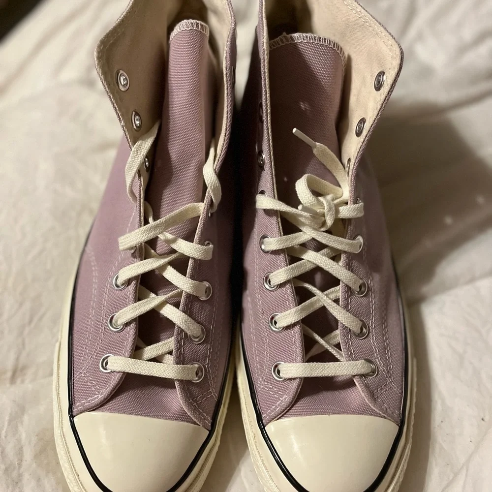 Converse High Tops Shoes Phantom Violet Light Purple Women's 14 Men’s 12‎ New